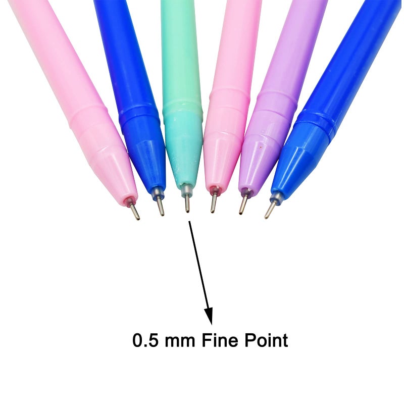 Maydahui 12 PCS Peacock Shaped Rollerball Pens Cute Cartoon Animal Pen Black Gel Ink Smooth Writing for Girls Women Valentine's Day - Image 4